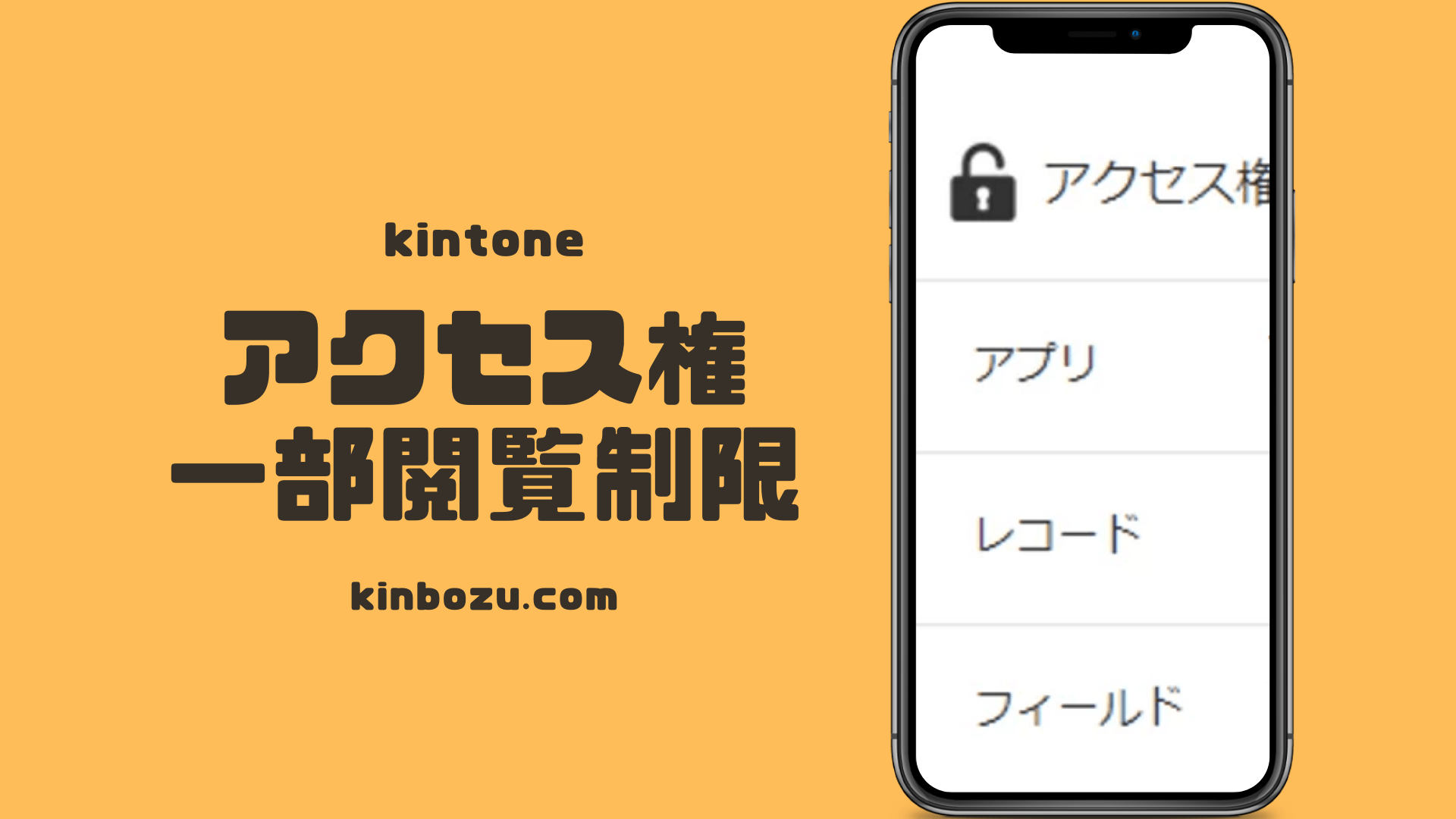 kintone 安い 自分のレコードだけ