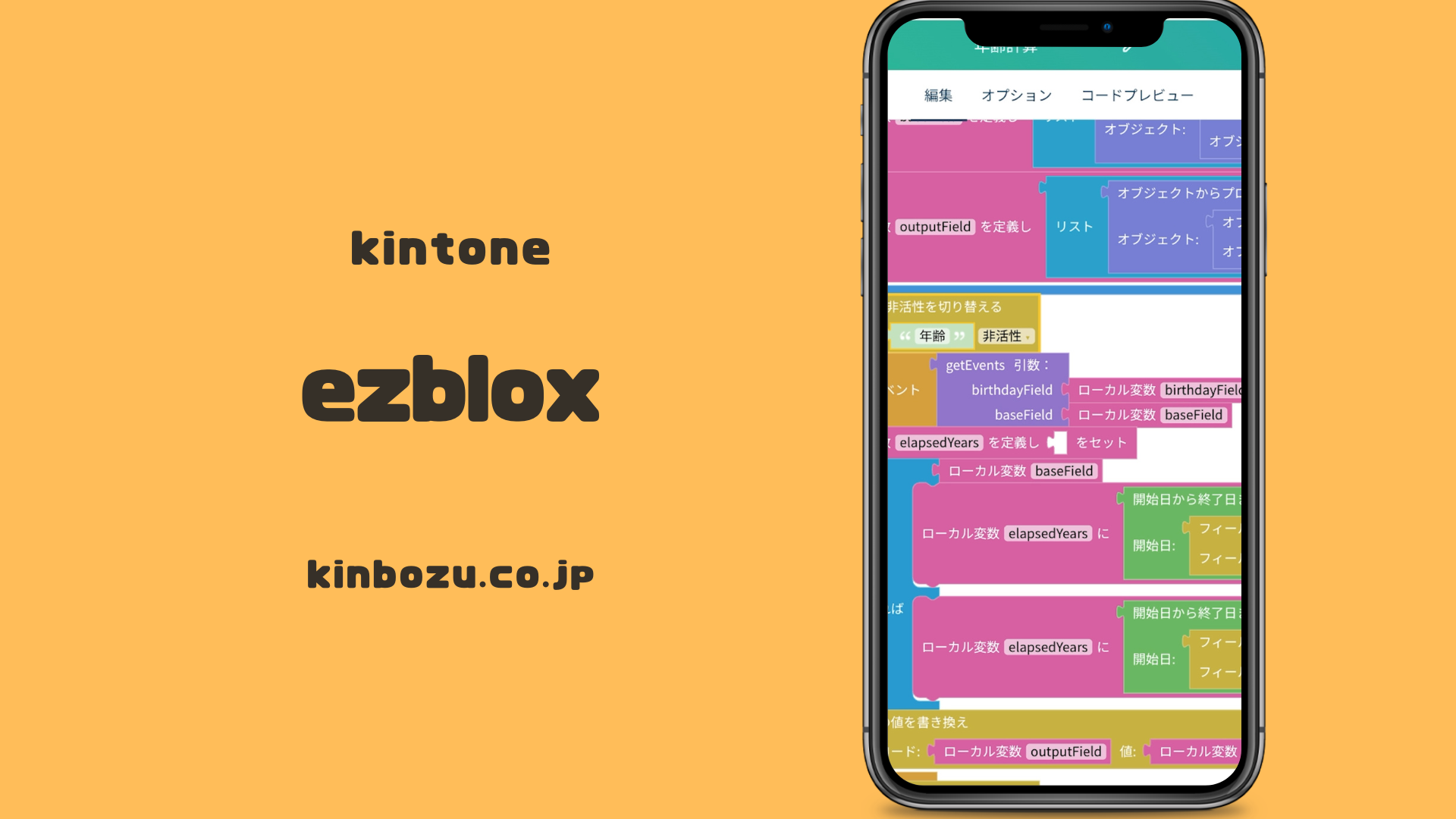 kintone ezblox